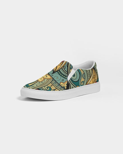 AriNiyla Floral Women's Slip-On Canvas Shoe