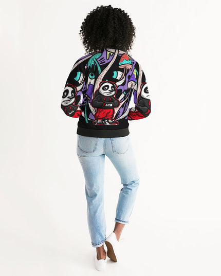 ATB TRIPPY WOMEN BOMBER JACKET
