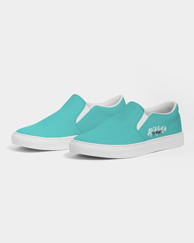 AriNiyla Turquoise Women's Slip-On  Shoe