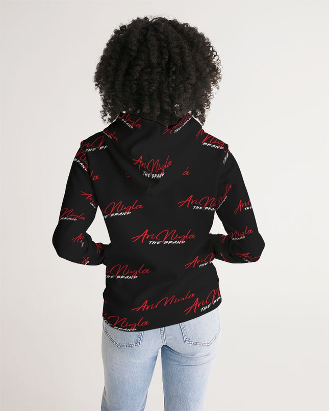 AriNiyla All Over Logo Women Hoodie