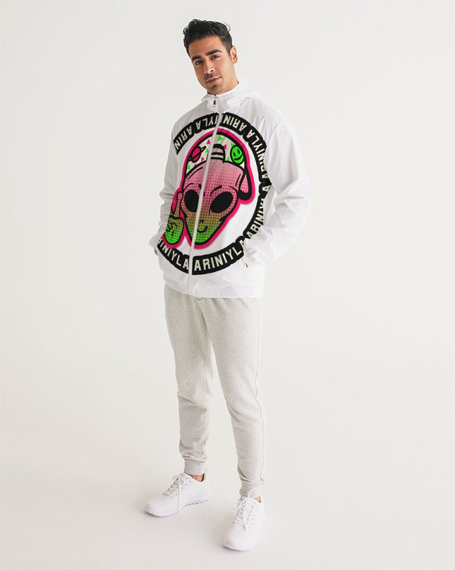 AriNiyla Embezzled Alien Men's Windbreaker Jacket