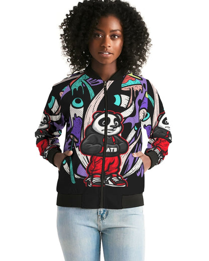 ATB TRIPPY WOMEN BOMBER JACKET