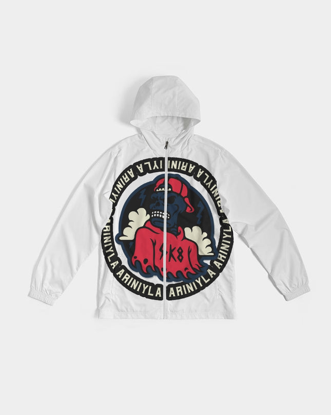 AriNiyla Embezzled Alien Skater Men's Windbreaker Jacket