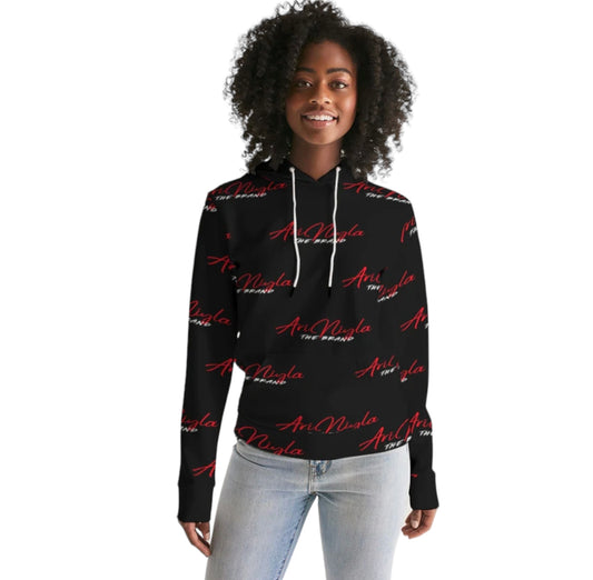AriNiyla All Over Logo Women Hoodie